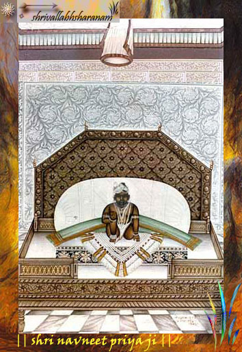 Shri Vithalnathji's Sevya Swaroop - Shri Navneetpriyaji